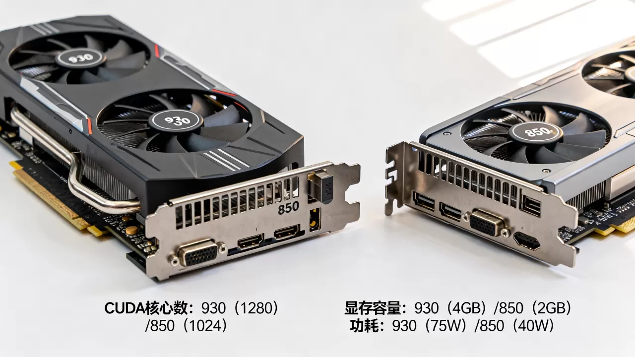 930显卡和850哪个好，显卡性能对比
