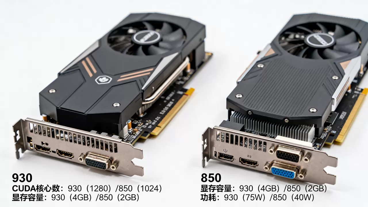 930显卡和850哪个好，显卡性能对比