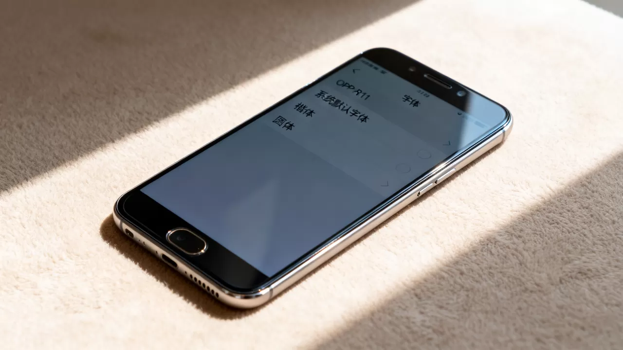 OPPOR11用什么字体?OPPO手机字体设置 OPPOR11用什么字体?OPPO手机字体设置