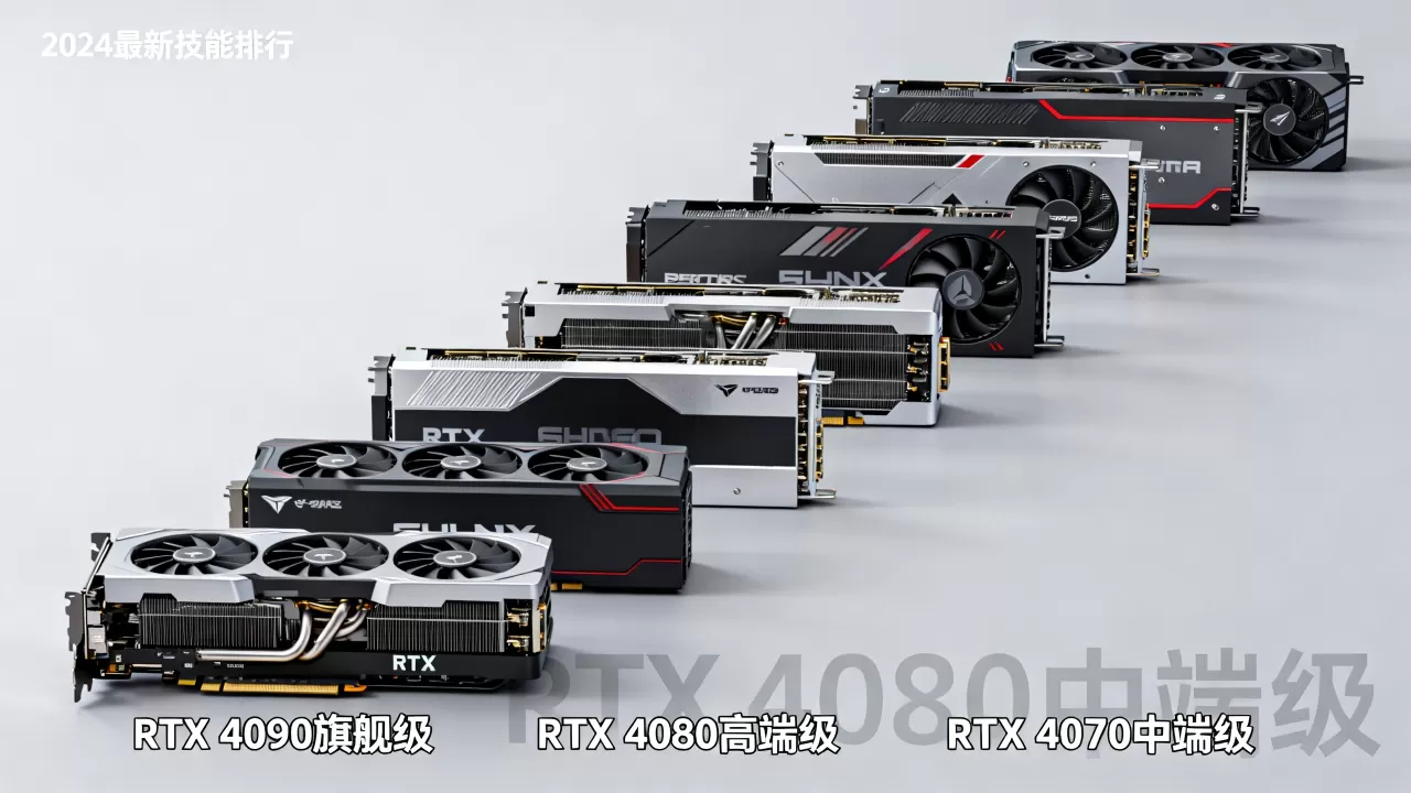各个品牌显卡天梯，2024最新显卡天梯图及性能排行