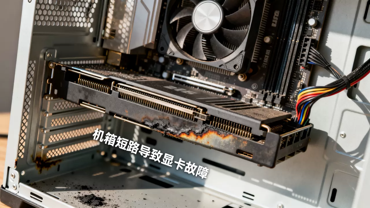 机箱短路显卡有问题吗,机箱短路导致显卡故障 机箱短路显卡有问题吗,机箱短路导致显卡故障