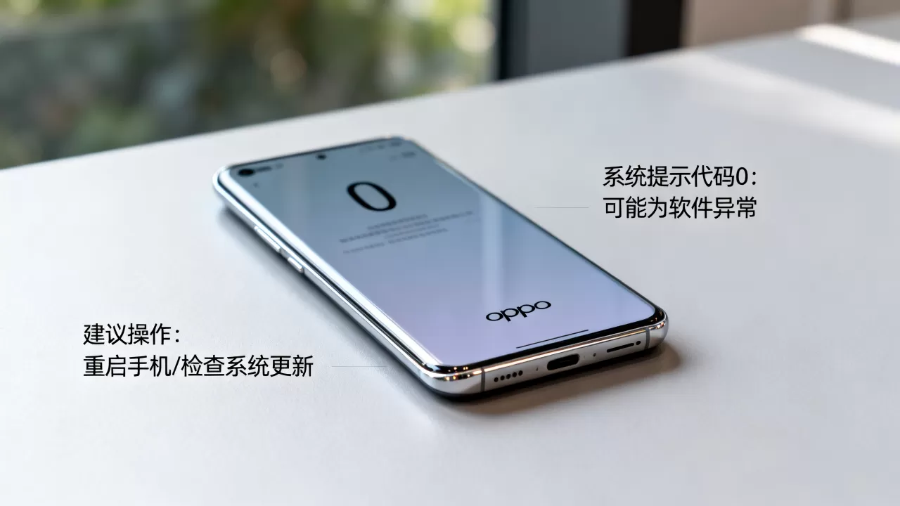 oppo手机出现0是什么意思，oppo手机出现0是什么原因
