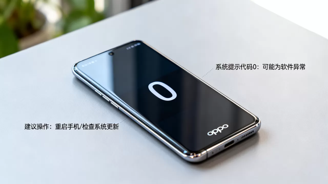 oppo手机出现0是什么意思，oppo手机出现0是什么原因