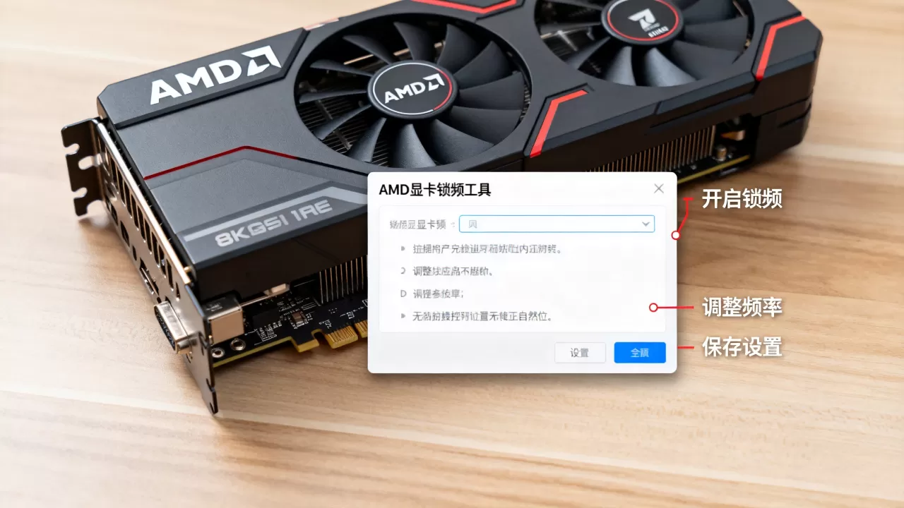 amd显卡锁频工具怎么用，amd显卡锁频