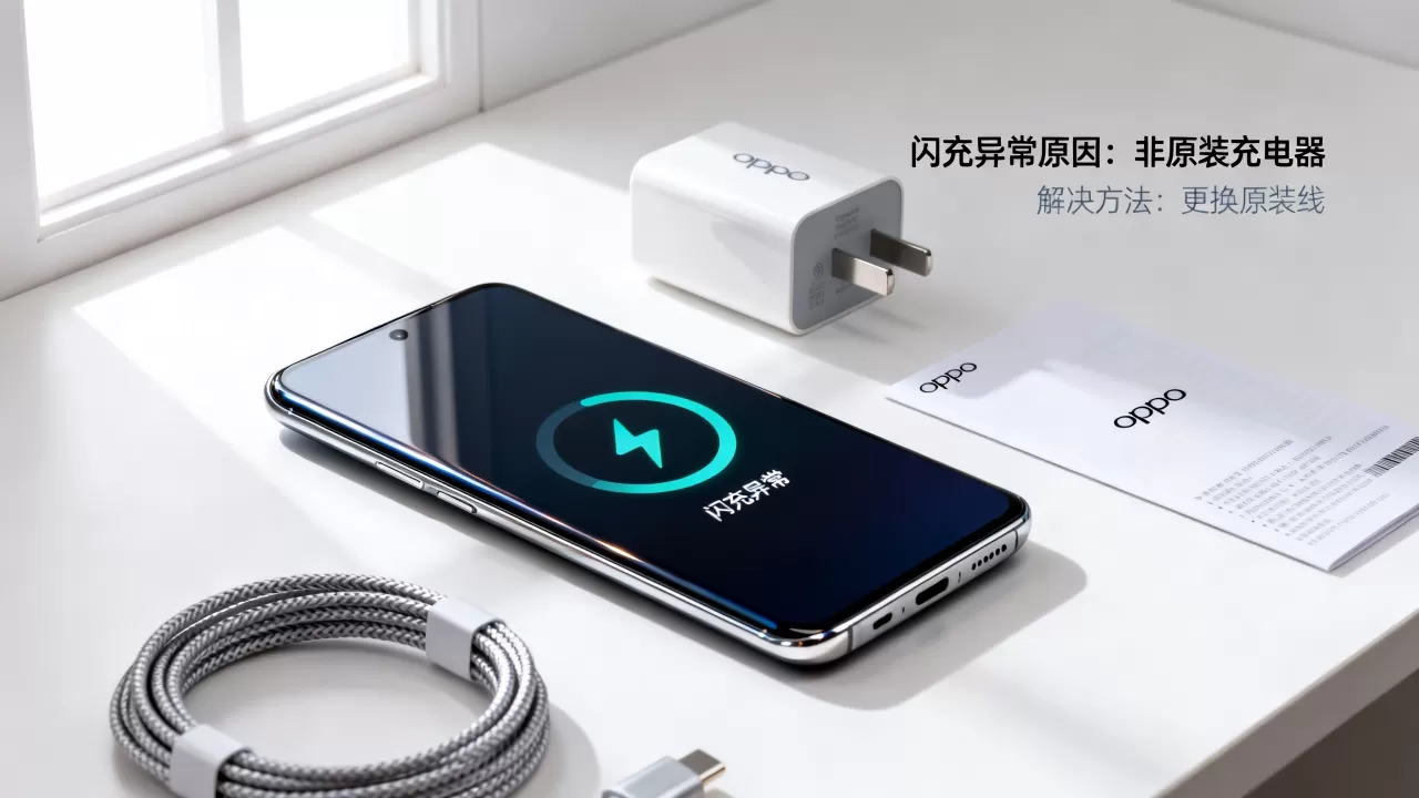 OPPO闪充显示异常什么原因?手机充电慢怎么办 OPPO闪充显示异常什么原因?手机充电慢怎么办