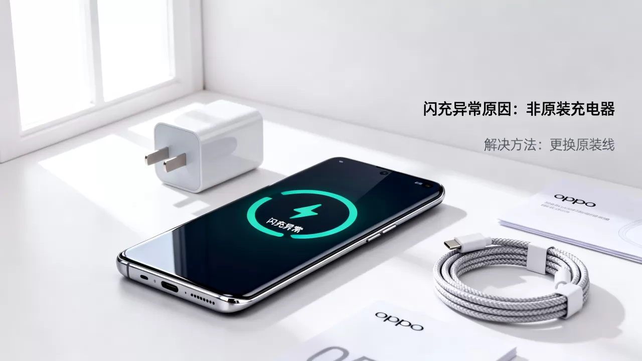 OPPO闪充显示异常什么原因?手机充电慢怎么办 OPPO闪充显示异常什么原因?手机充电慢怎么办