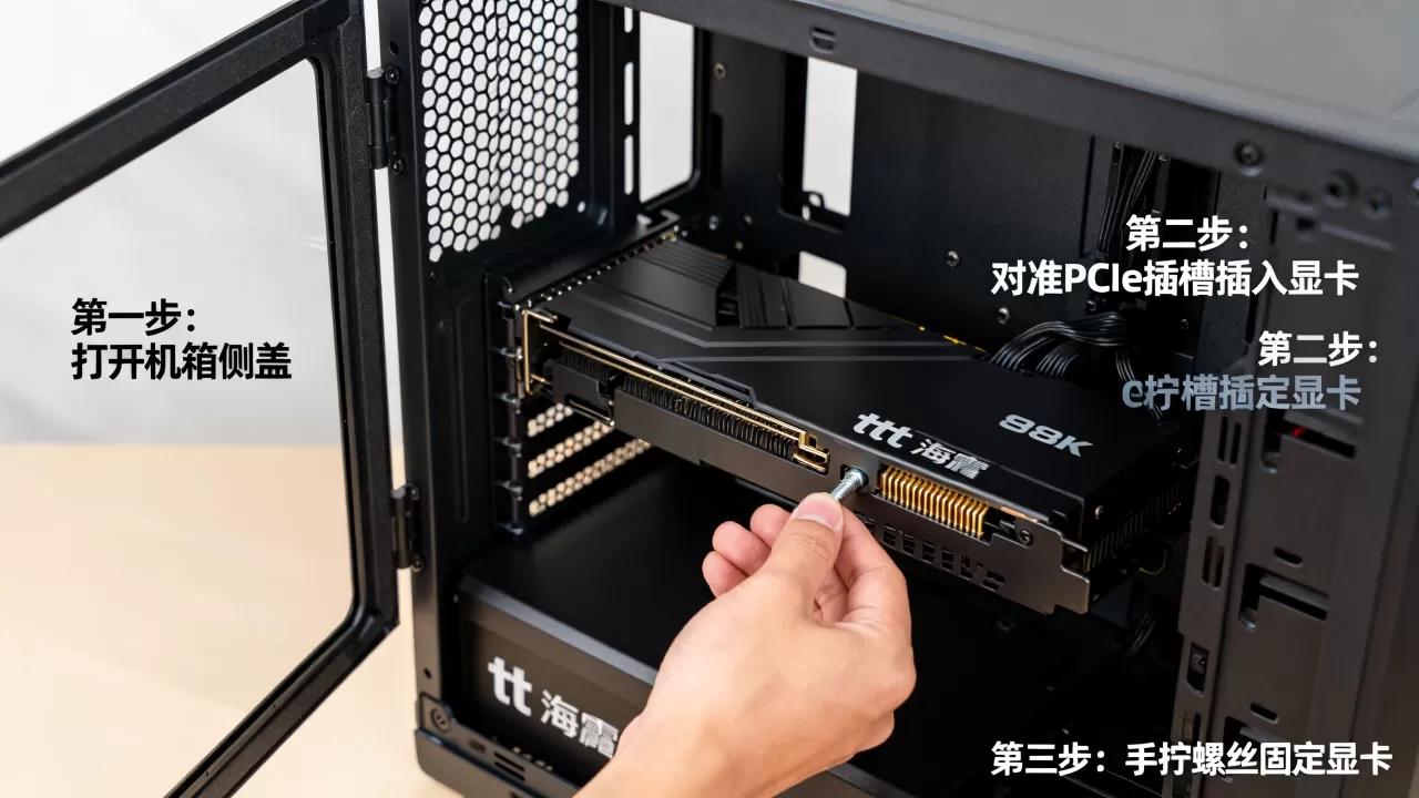 tt海啸机箱显卡怎么装,tt海啸机箱显卡安装教程 tt海啸机箱显卡怎么装,tt海啸机箱显卡安装教程
