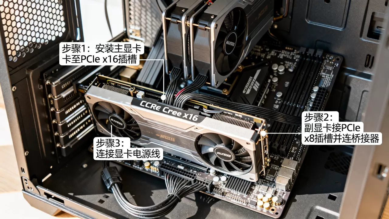 组装机双显卡怎么接?双显卡组装机搭配方案 组装机双显卡怎么接?双显卡组装机搭配方案