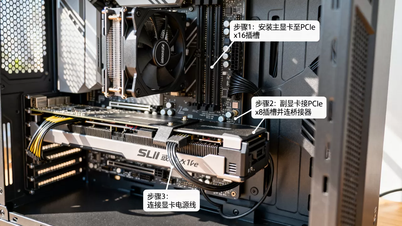 组装机双显卡怎么接?双显卡组装机搭配方案 组装机双显卡怎么接?双显卡组装机搭配方案