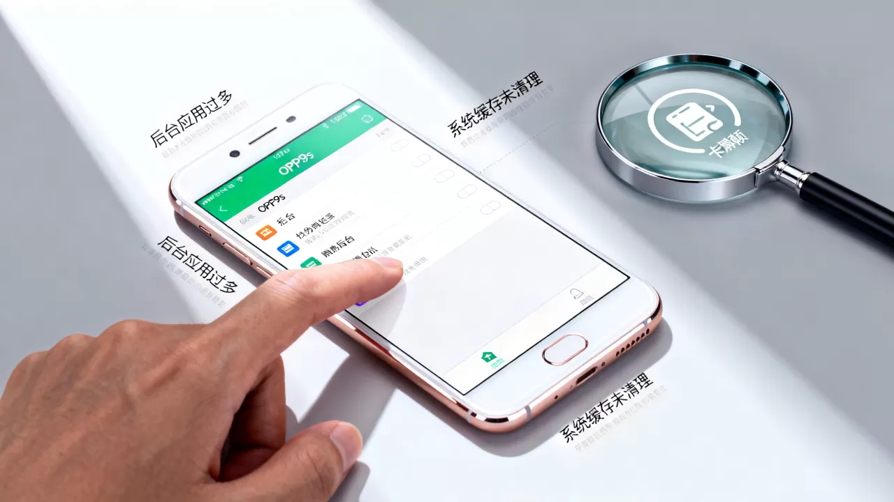 为什么OPPOR9s卡顿，OPPOR9s卡顿怎么办