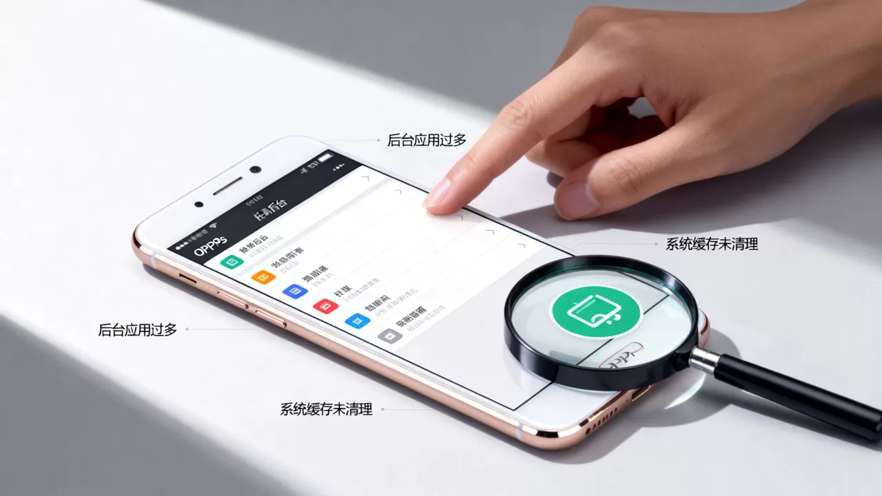 为什么OPPOR9s卡顿，OPPOR9s卡顿怎么办