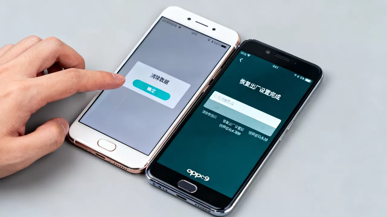 为什么oppor9清除数据后还有密码，手机恢复出厂设置后锁屏密码未清除