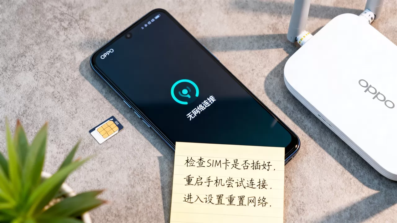 为什么oppo没有网络连接，oppo手机无法上网怎么办