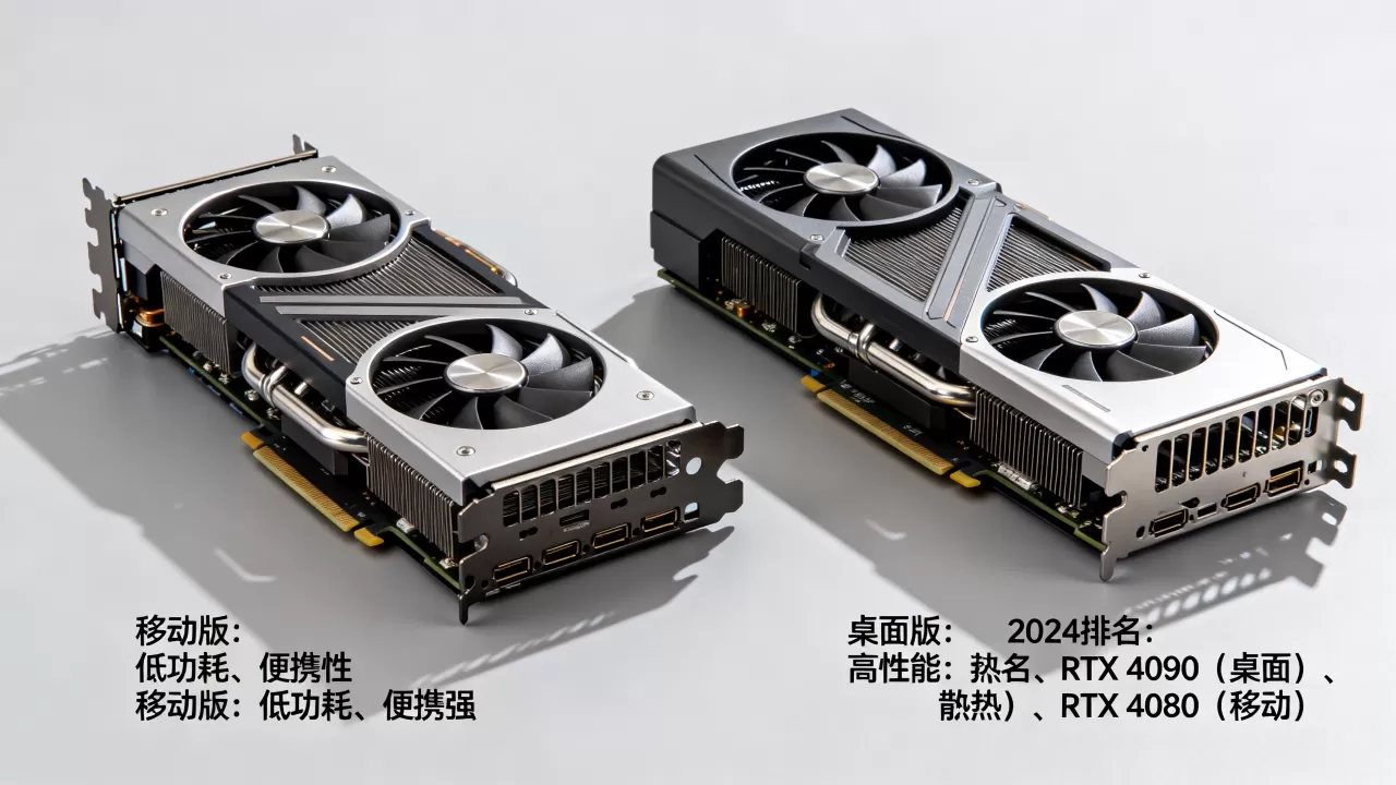 显卡天梯图移动版和桌面版区别，显卡天梯图2024最新排名