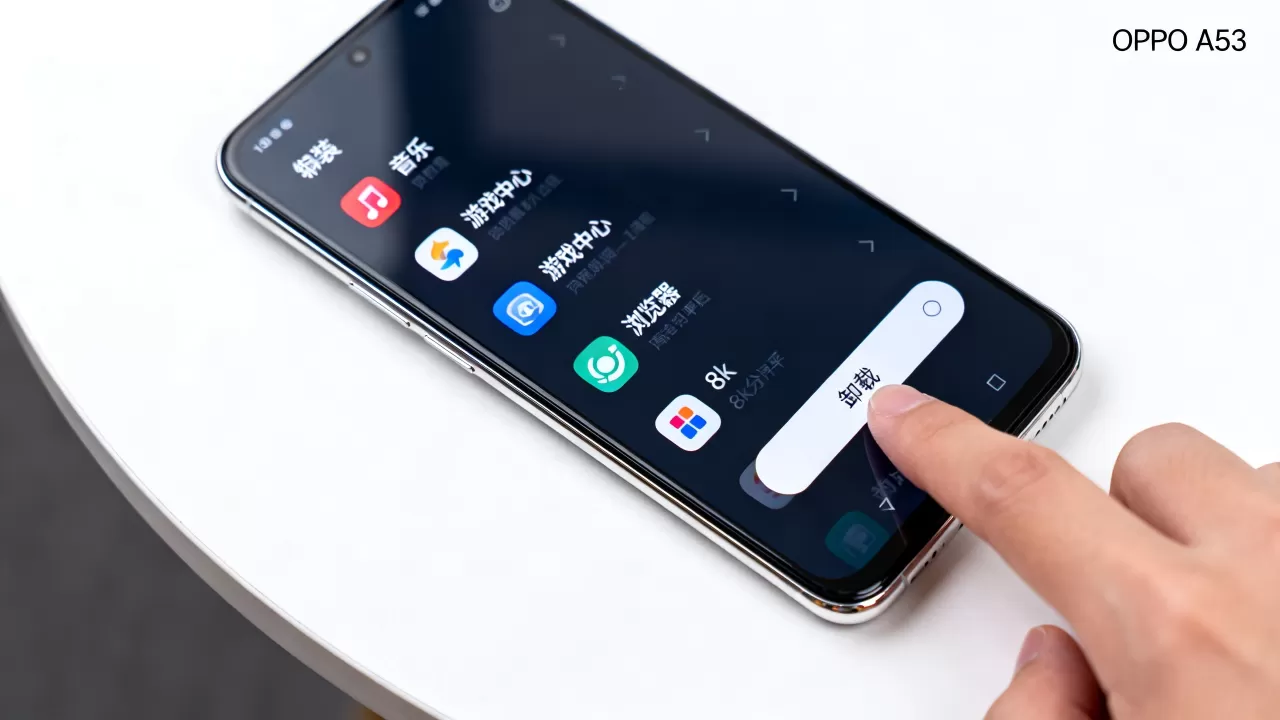 OPPO A53买来为什么有歌？手机预装应用怎么删除