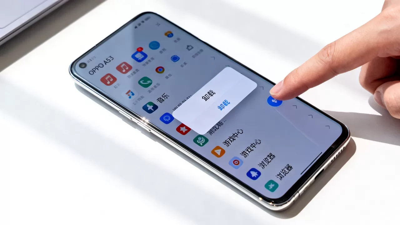 OPPO A53买来为什么有歌？手机预装应用怎么删除