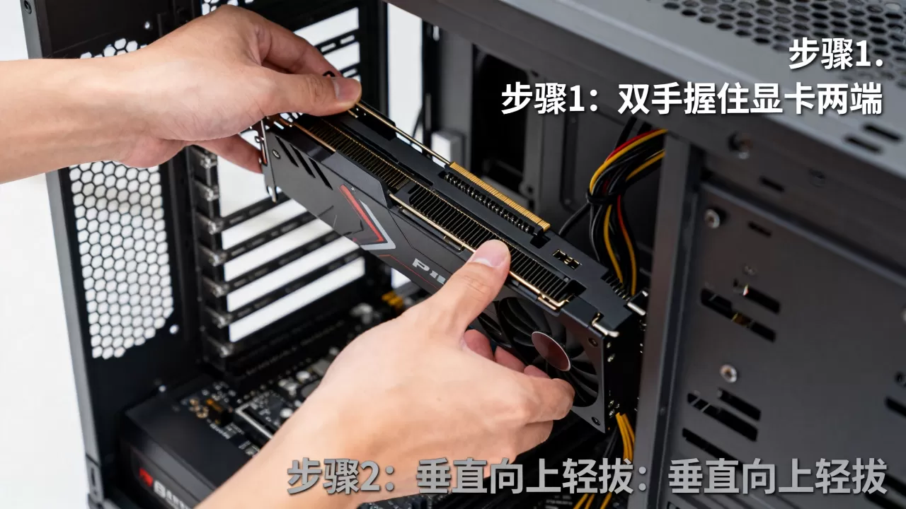 PCI显卡好难拔,显卡拔不下来怎么办 PCI显卡好难拔,显卡拔不下来怎么办