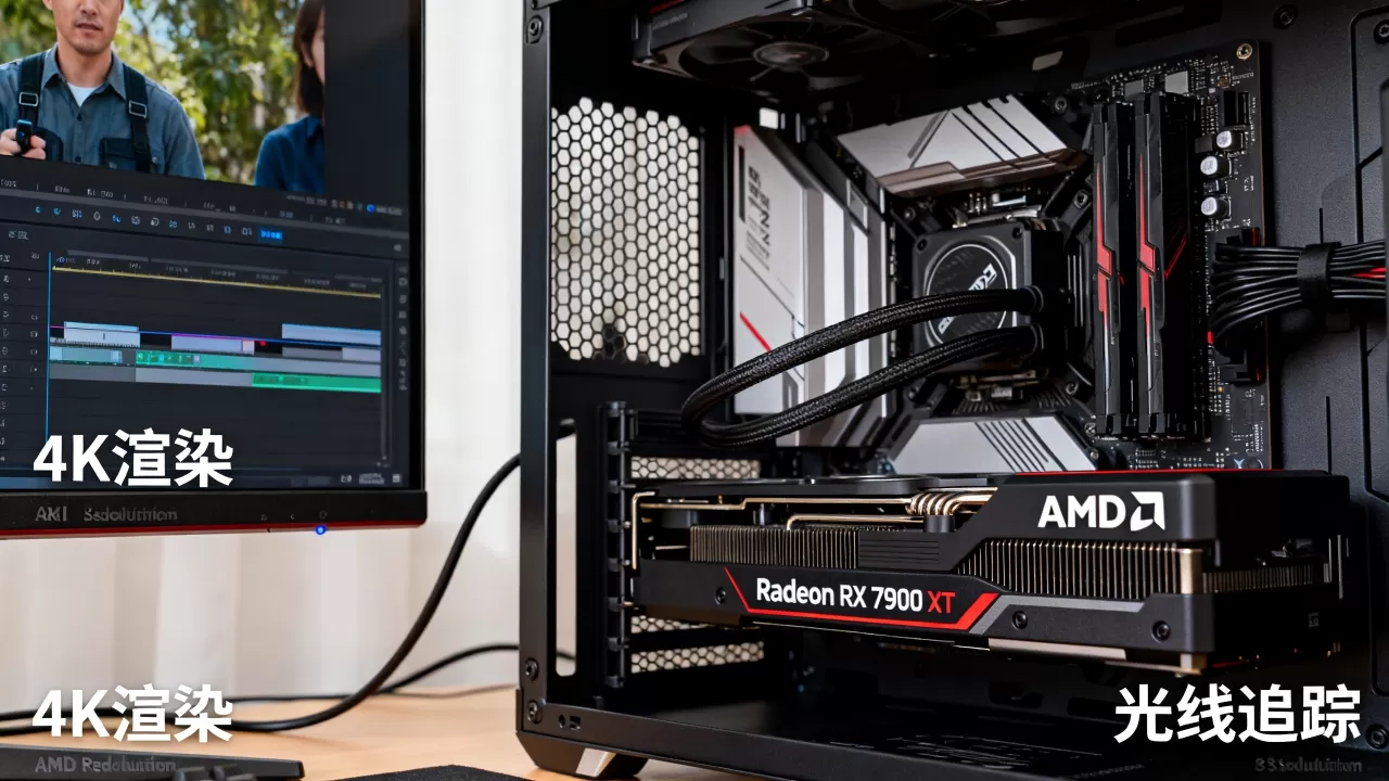 AMD游戏显卡制图效果如何，AMD显卡适合视频剪辑吗