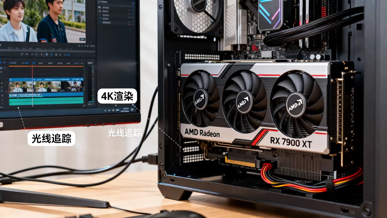 AMD游戏显卡制图效果如何，AMD显卡适合视频剪辑吗