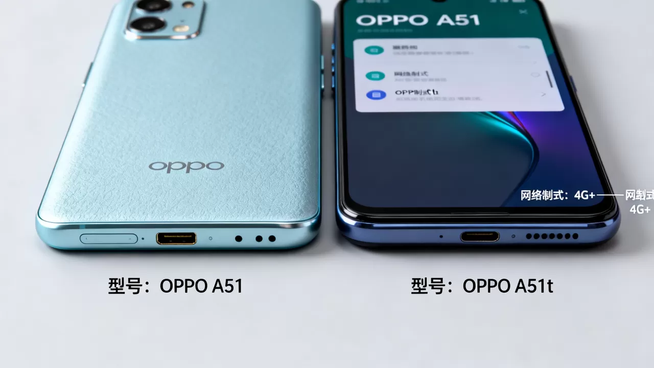 oppoa51和oppoa51t有什么区别，oppoa51t和oppoa51区别