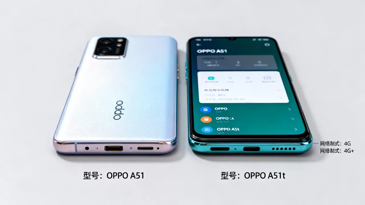 oppoa51和oppoa51t有什么区别，oppoa51t和oppoa51区别