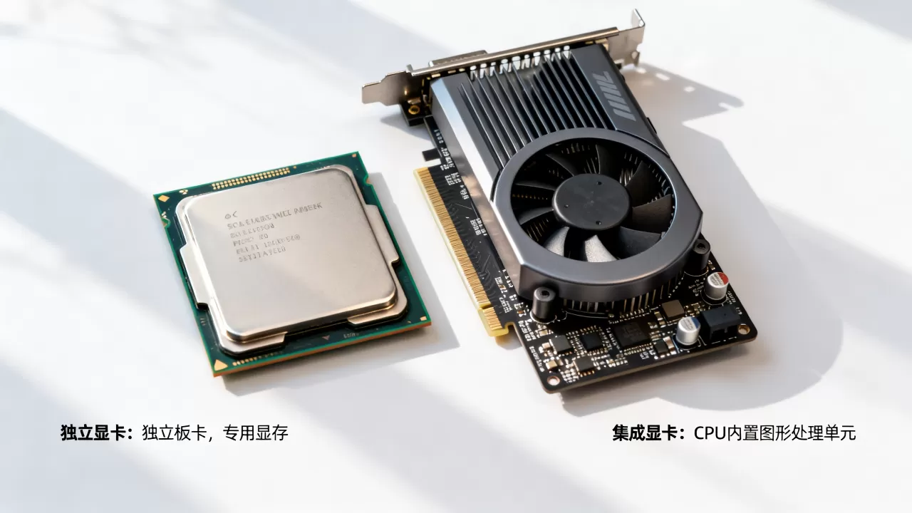 CPU的显卡参数中的集成显卡是什么,集成显卡和独立显卡有什么区别 CPU的显卡参数中的集成显卡是什么,集成显卡和独立显卡有什么区别