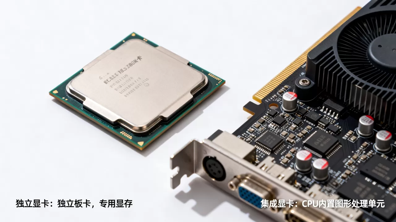 CPU的显卡参数中的集成显卡是什么,集成显卡和独立显卡有什么区别 CPU的显卡参数中的集成显卡是什么,集成显卡和独立显卡有什么区别