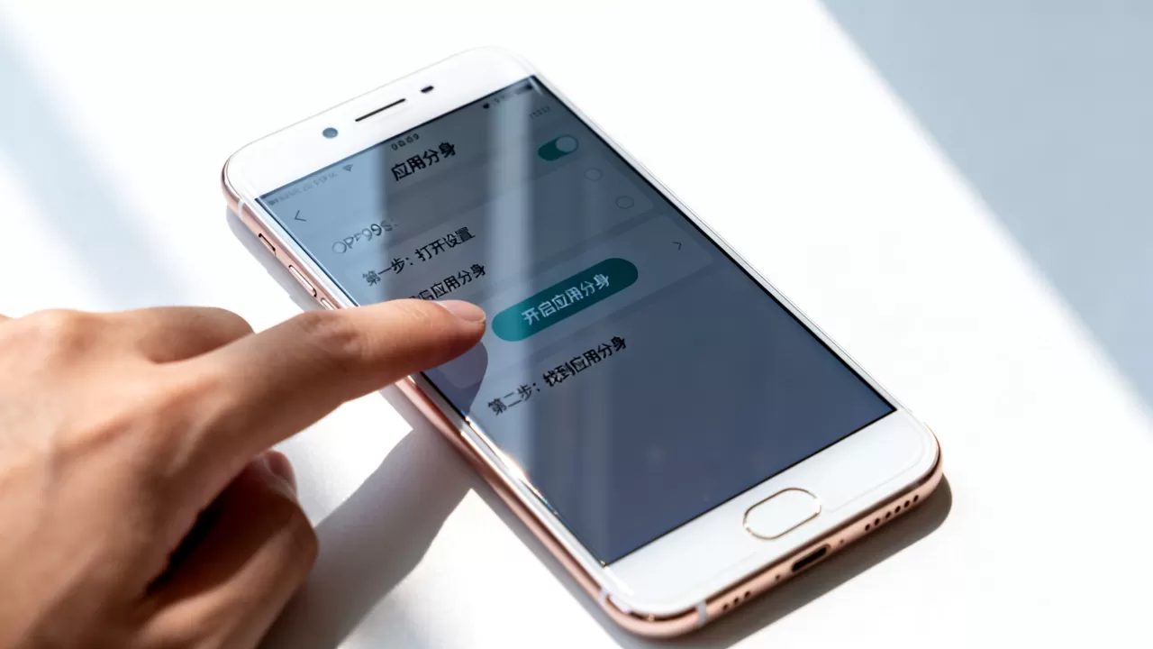oppo9s应用分身怎么弄，oppo9s应用分身设置