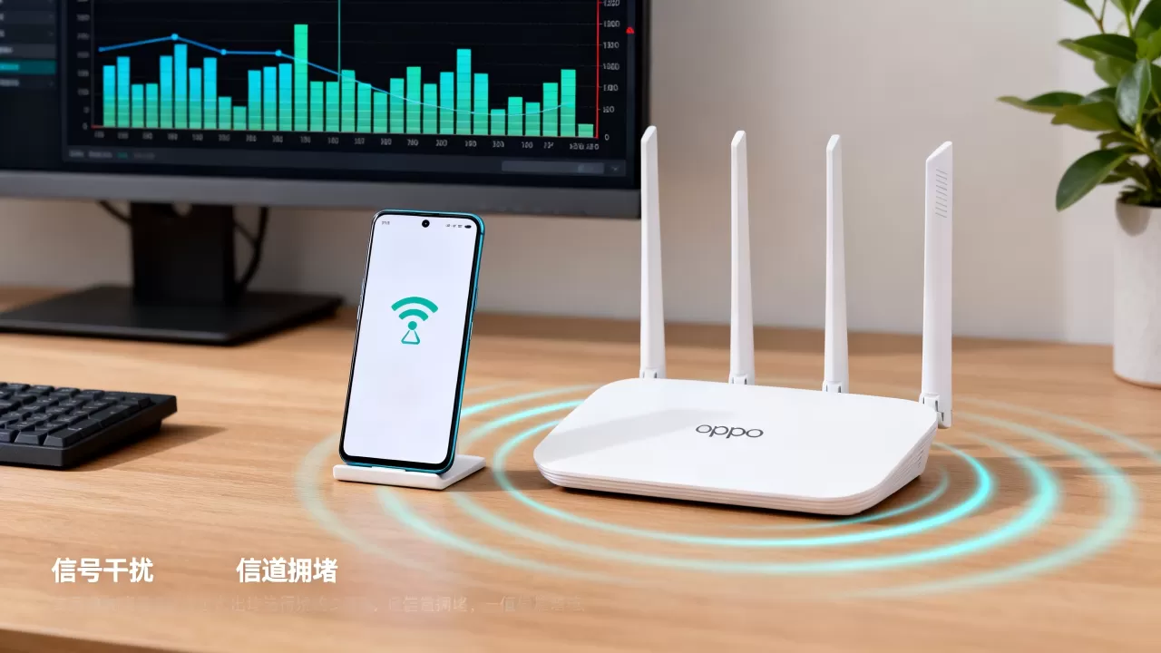 oppo手机wifi网速不好是什么原因?路由器信号干扰与信道拥堵 oppo手机wifi网速不好是什么原因?路由器信号干扰与信道拥堵