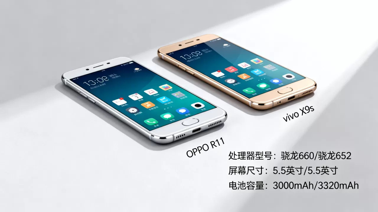 oppor11和vivox9s配置有什么区别,OPPO R11和vivo X9s参数对比 oppor11和vivox9s配置有什么区别,OPPO R11和vivo X9s参数对比