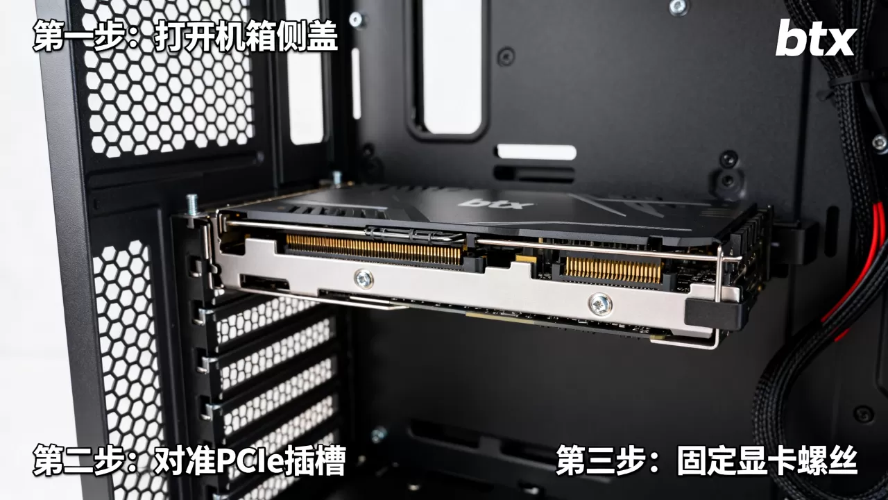 btx机箱显卡怎么装,btx机箱显卡 btx机箱显卡怎么装,btx机箱显卡