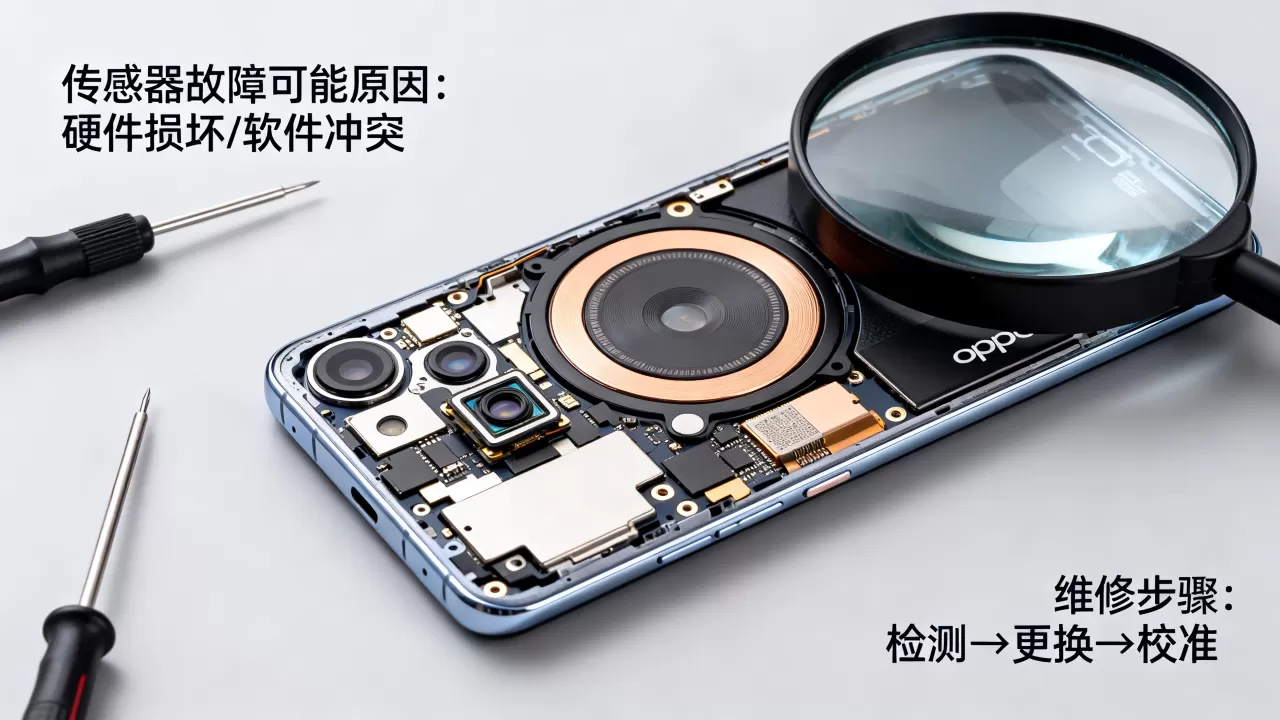 oppo手机传感器故障是什么原因?手机传感器坏了怎么修 oppo手机传感器故障是什么原因?手机传感器坏了怎么修