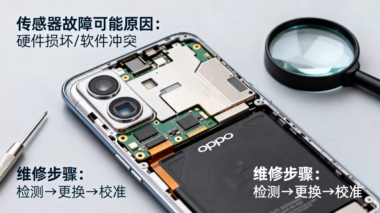 oppo手机传感器故障是什么原因?手机传感器坏了怎么修 oppo手机传感器故障是什么原因?手机传感器坏了怎么修