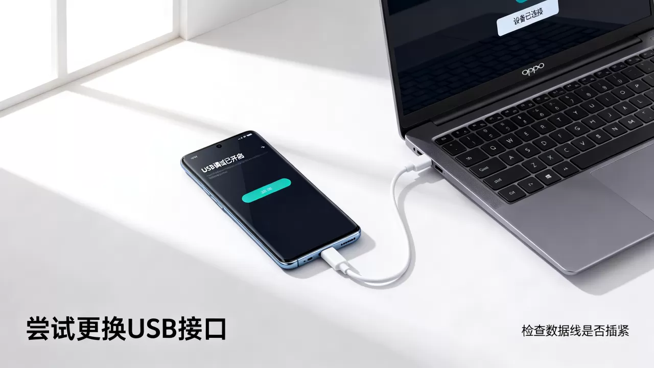 oppo连电脑连接是什么意思，oppo手机连接电脑没反应