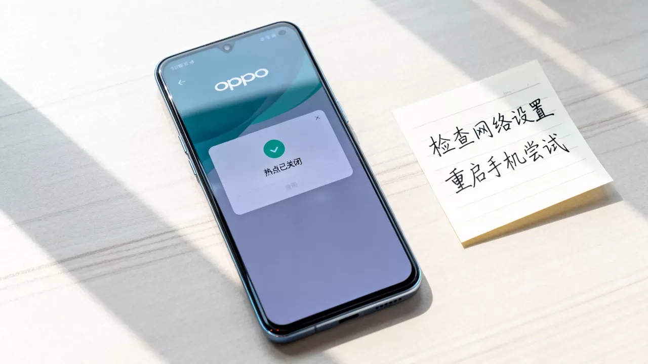 oppo关闭热点显示什么意思,oppo手机热点打不开怎么办 oppo关闭热点显示什么意思,oppo手机热点打不开怎么办
