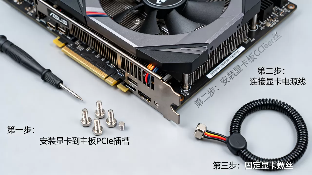 华硕显卡组装教程,华硕显卡怎么组装 华硕显卡组装教程,华硕显卡怎么组装