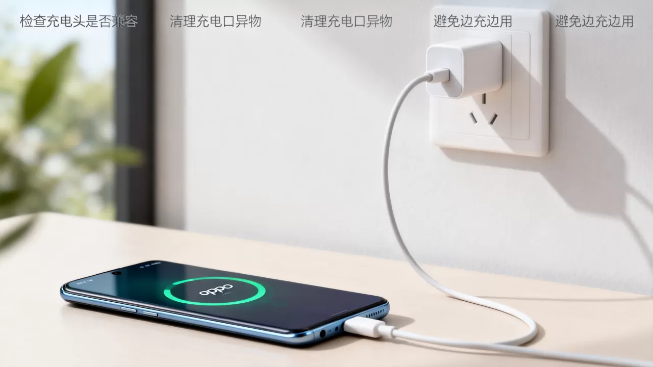oppo手机为什么充电慢?手机充电速度慢怎么办 oppo手机为什么充电慢?手机充电速度慢怎么办