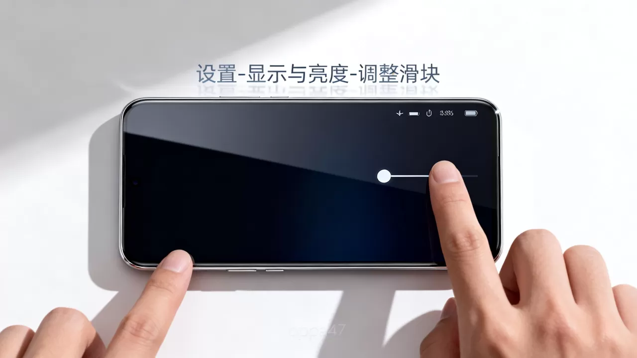 oppoa57屏幕为什么很暗，手机屏幕亮度低怎么调
