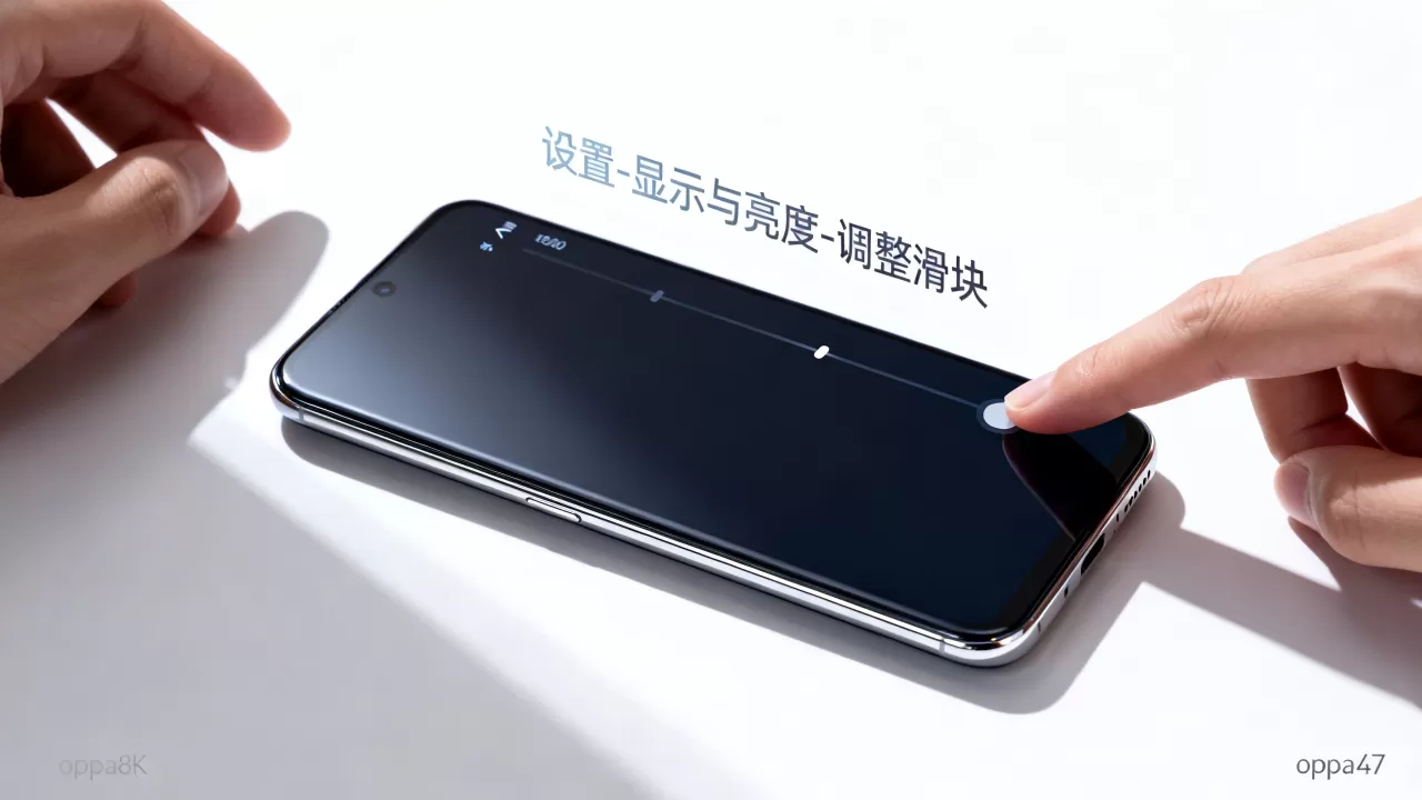 oppoa57屏幕为什么很暗，手机屏幕亮度低怎么调
