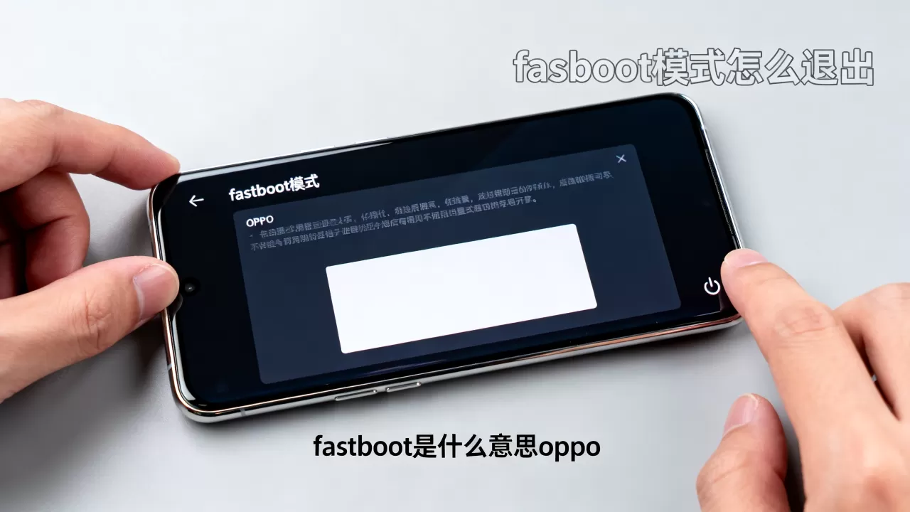 fastboot是什么意思oppo，fastboot模式怎么退出