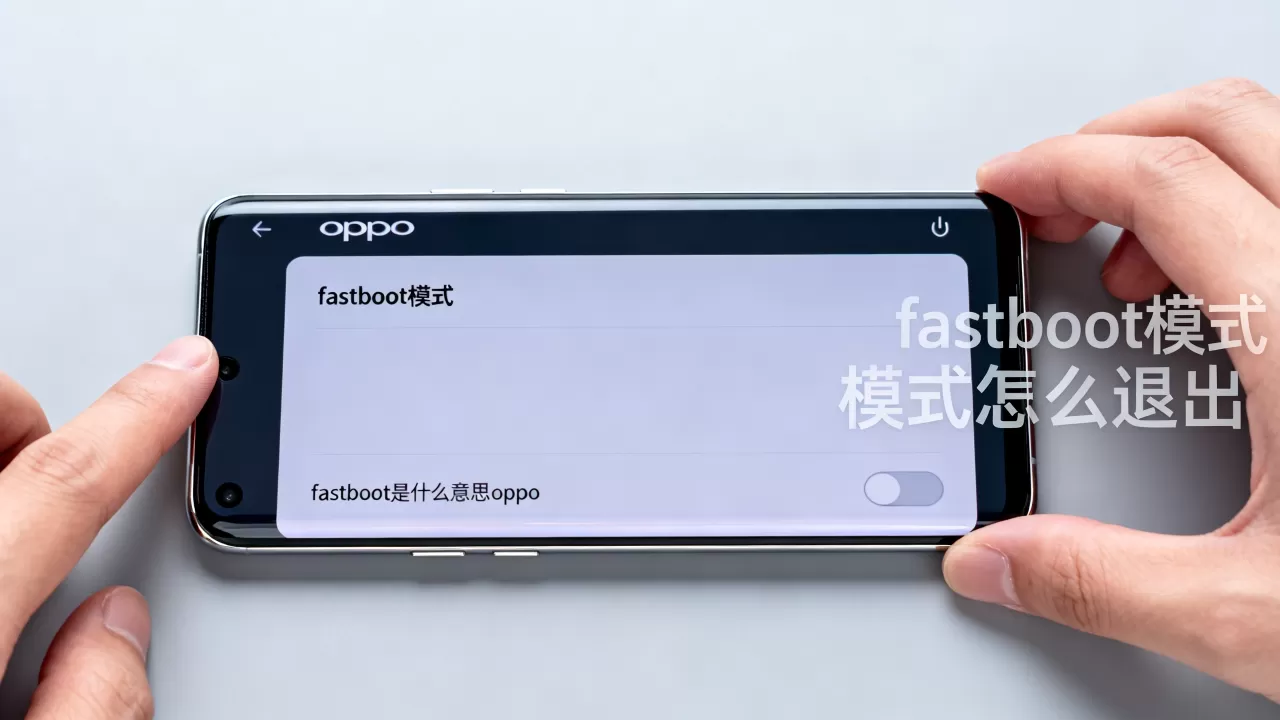 fastboot是什么意思oppo，fastboot模式怎么退出