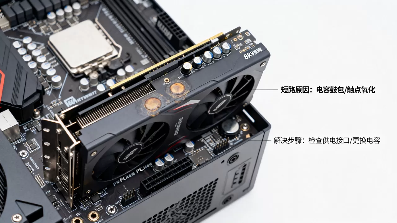 主机显卡短路怎么办？主机显卡短路原因