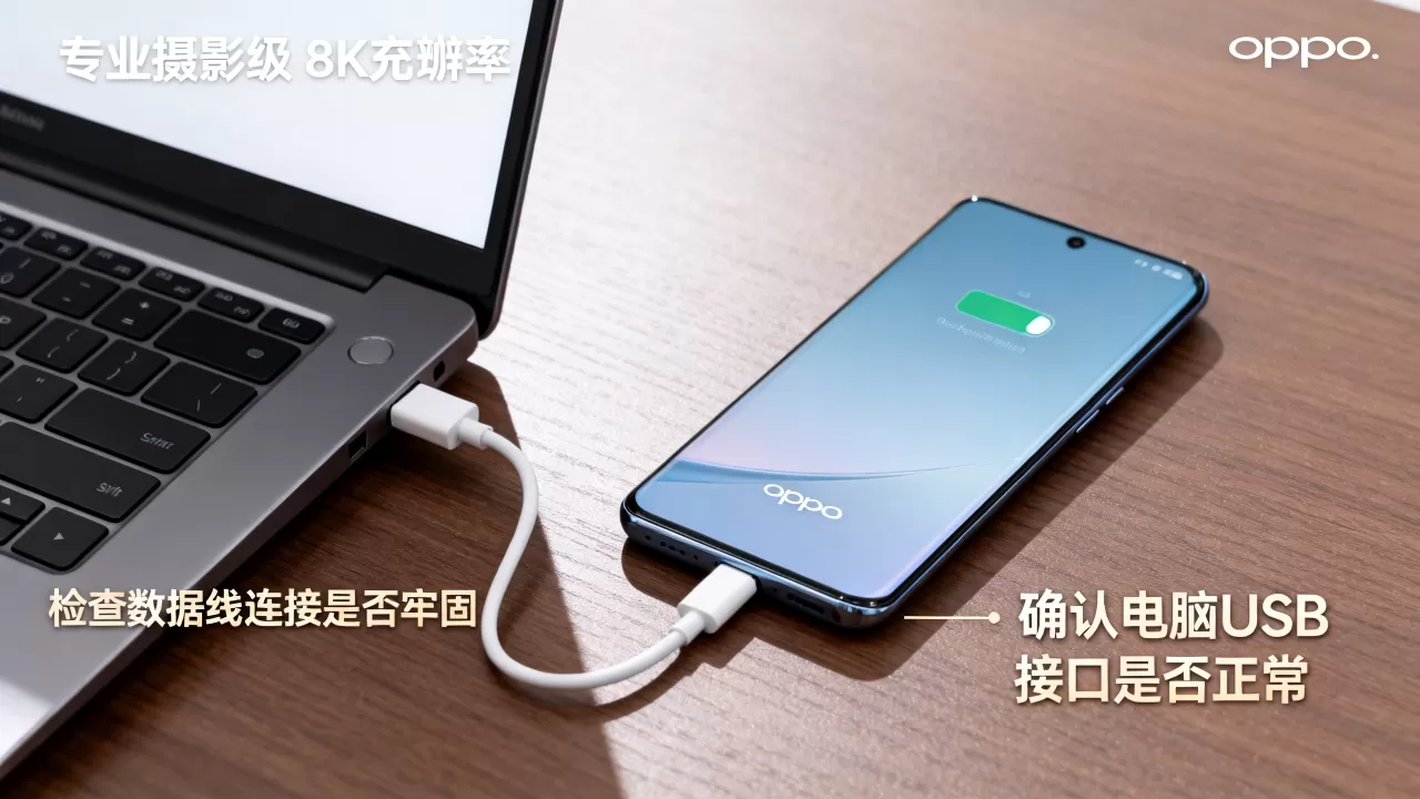 oppo手机为什么连不上电脑，oppo手机连接电脑没反应