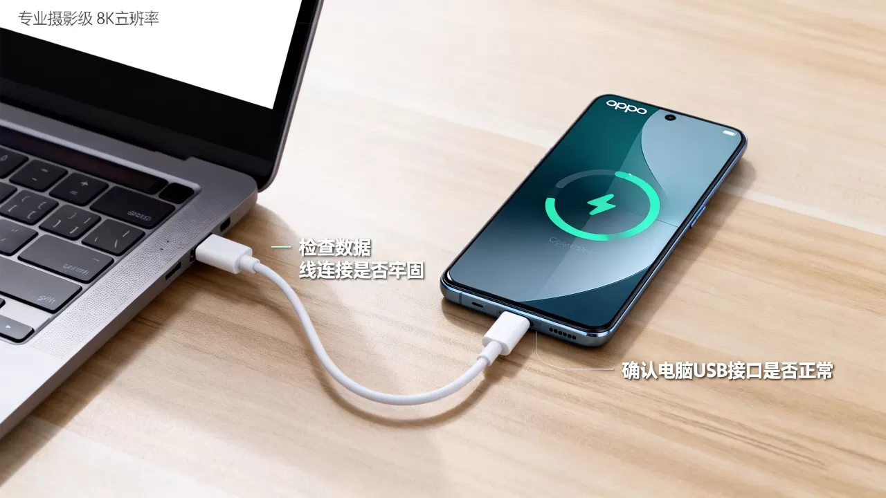 oppo手机为什么连不上电脑，oppo手机连接电脑没反应