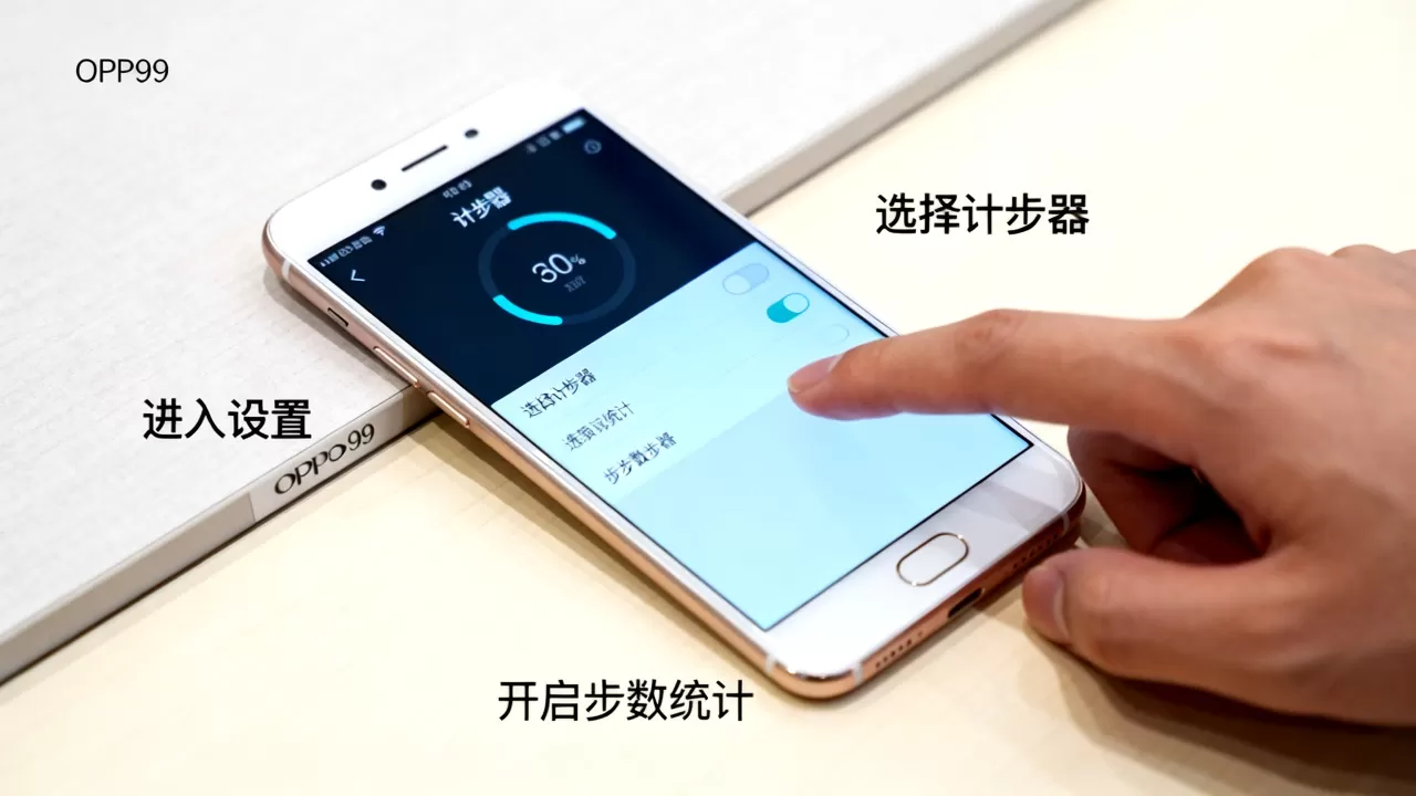 OPPO R9步数在哪里看?手机计步器设置 OPPO R9步数在哪里看?手机计步器设置