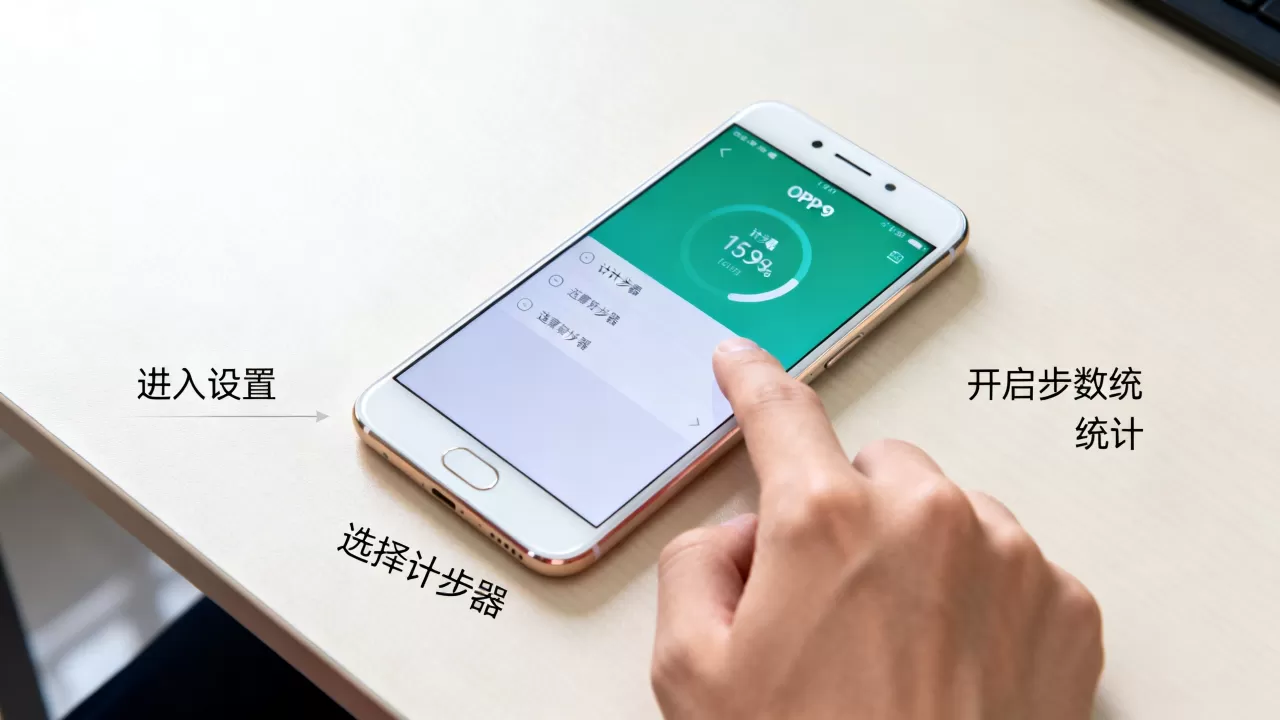 OPPO R9步数在哪里看?手机计步器设置 OPPO R9步数在哪里看?手机计步器设置