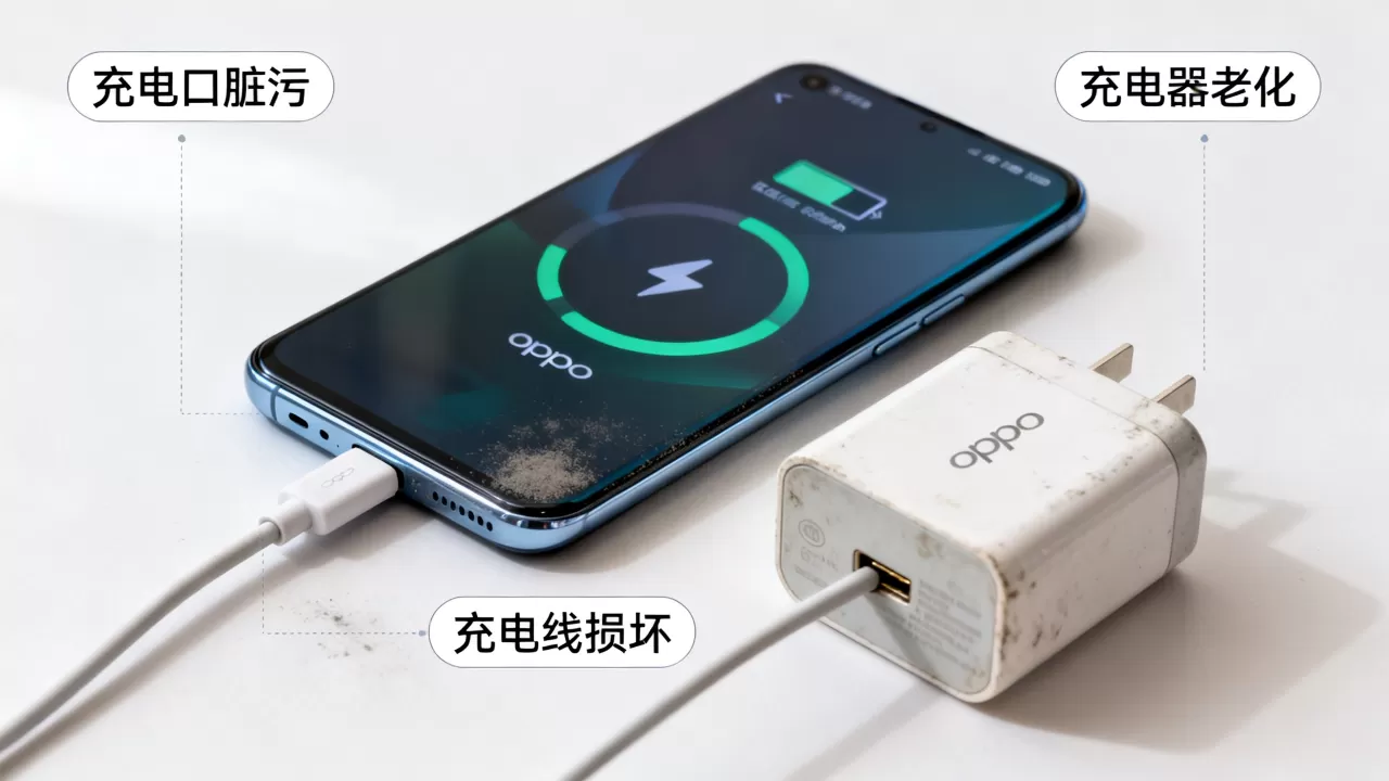 为什么oppo充电慢,OPPO手机充电速度慢怎么办 为什么oppo充电慢,OPPO手机充电速度慢怎么办