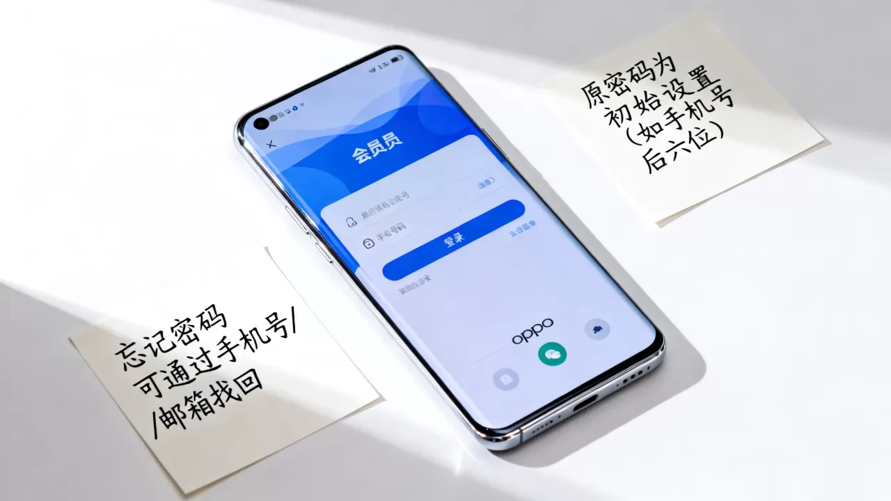 oppo会员原密码是什么,oppo会员密码忘了怎么办 oppo会员原密码是什么,oppo会员密码忘了怎么办
