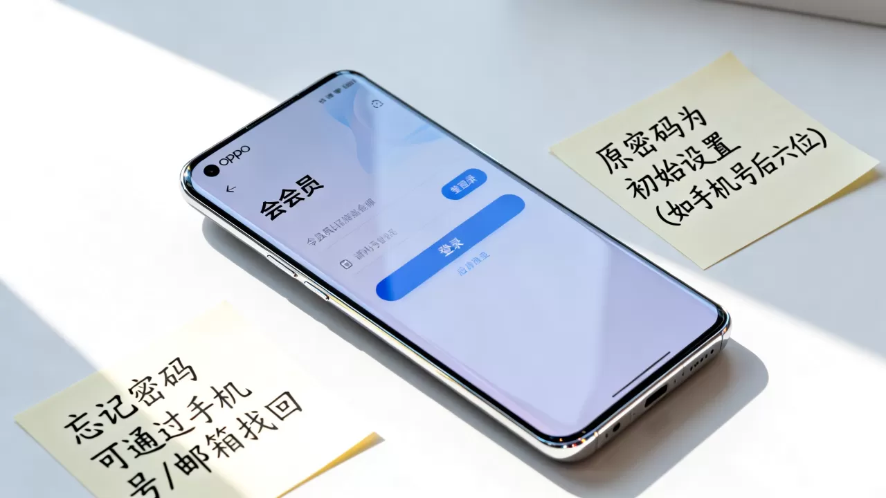 oppo会员原密码是什么,oppo会员密码忘了怎么办 oppo会员原密码是什么,oppo会员密码忘了怎么办