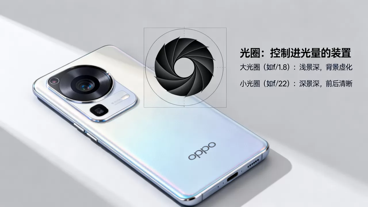OPPO光圈什么意思，OPPO手机光圈大小对拍照有什么影响